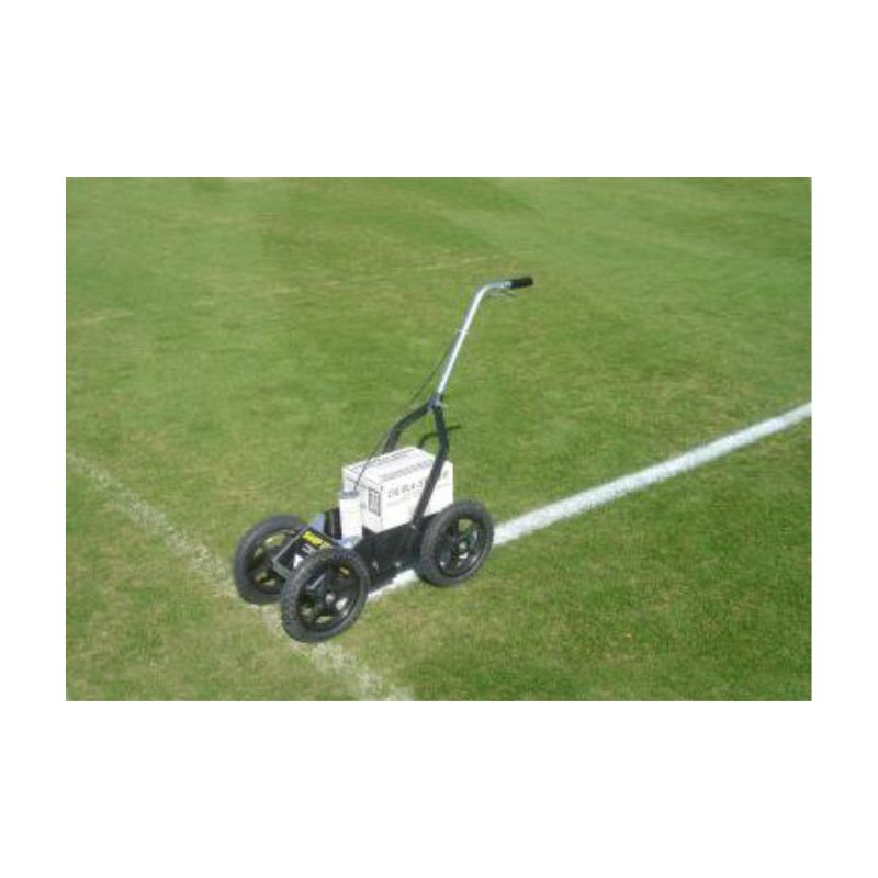 Aerosol field marking paint machine.