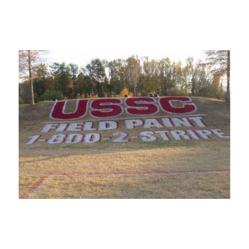 Aerosol athletic field paints.