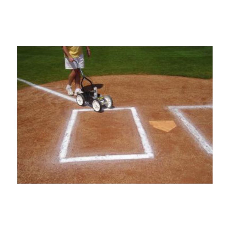 Baseball field marking paint.