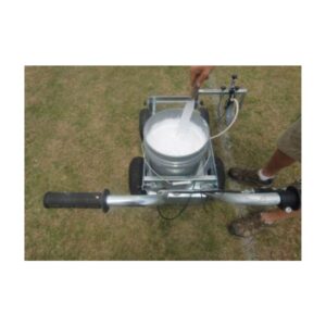 Thin with water easy spray mix not settle spray easy striping machines.