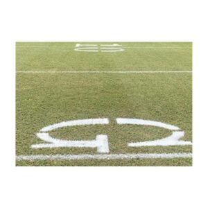 Thin concentrated field marking paint with 5 parts of water.