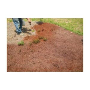 Person Working On A Dirt Or Ground Surface With A Tool