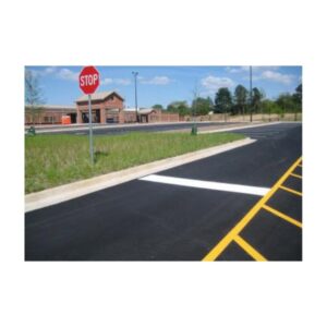 Liquid Thermoplastic Cold Applied Traffic Paint.