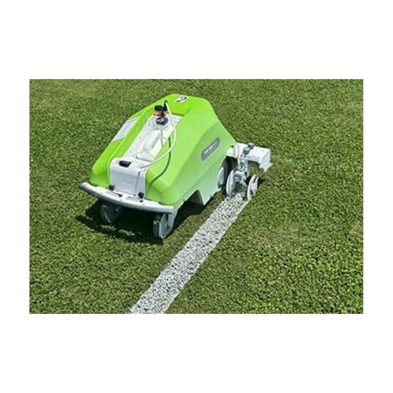 Shake spray the plastic gallon jug of white paint for ready to spraying painting.