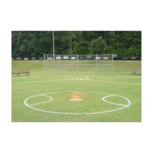 Baseball field water based line marking aerosol line striping paint.