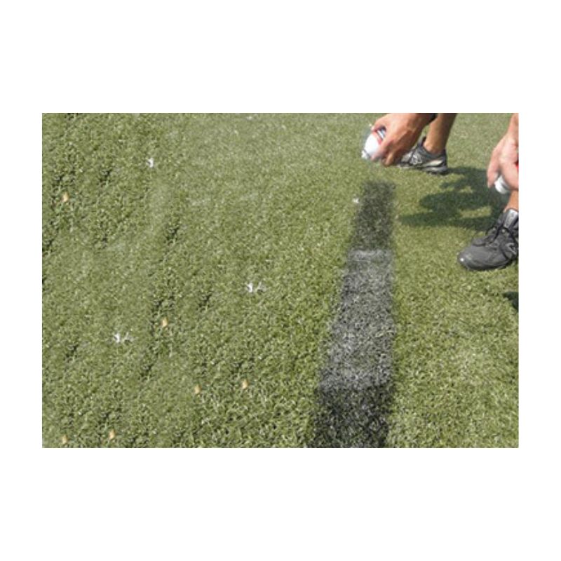 Remover Soak Agitate Rinse Paint Water Synthetic Field Turf.