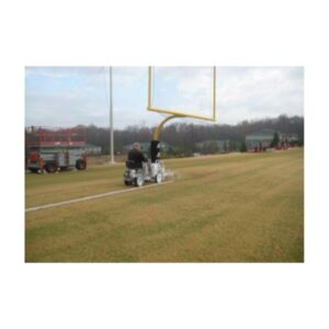 Ready to spray football field paint that will not settle during shipping, storage or use.
