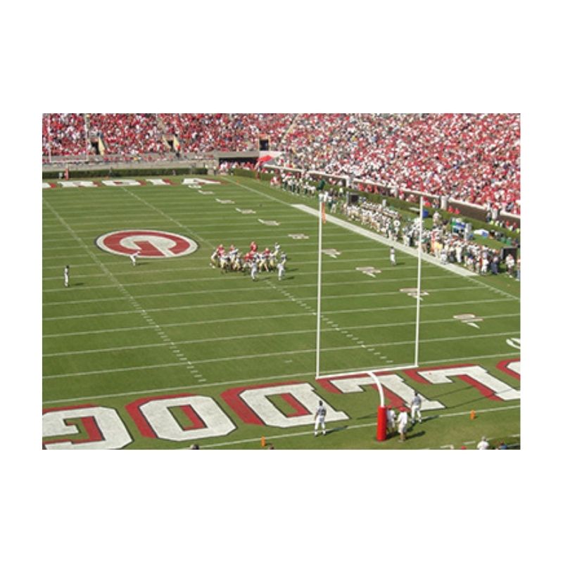 Extra bright football field marking paint.