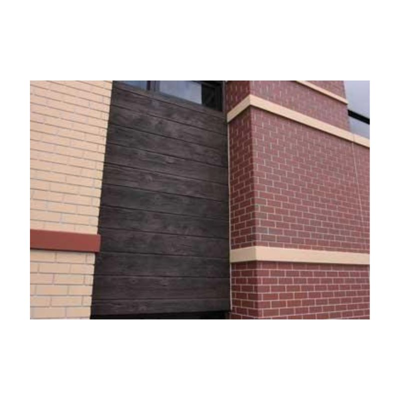 Brick Wood Formliner Colors Lithium Coating Precast Or Tiltup Concrete Wall.