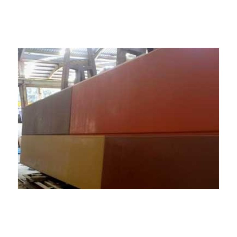 Colors Of Lithium Protective Coating On Smooth Precast Concrete Slab Wall.