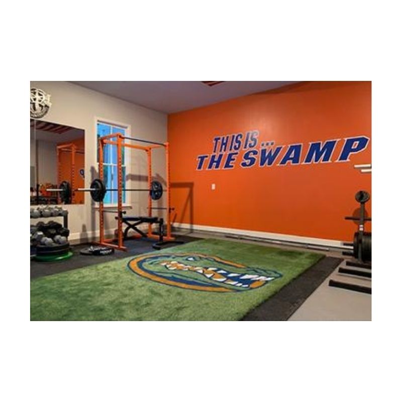 Indoor Gym Area With Exercise Equipment