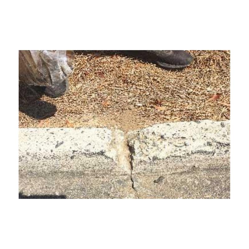Repair Small Damaged Section Or Big Missing Section Of Concrete Curb.