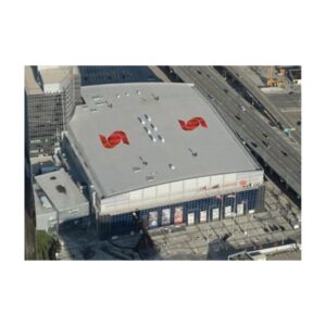Aerial Advertisement Airports Custom Stencil Roof Coatings Logo Sign Corporate Name Painting.
