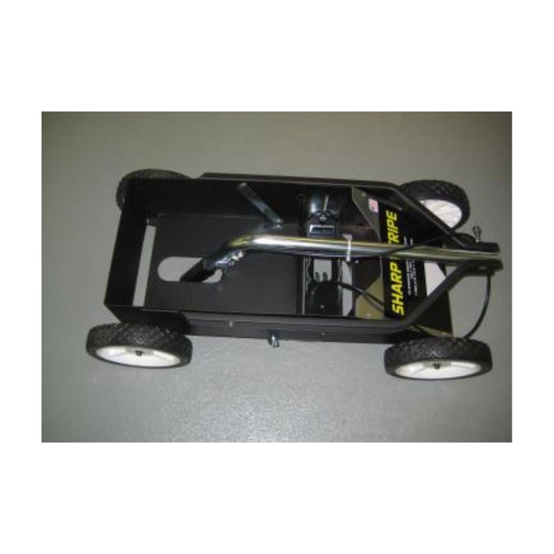 Aerosol Paint Striping Line Marking Machine Folded Down.