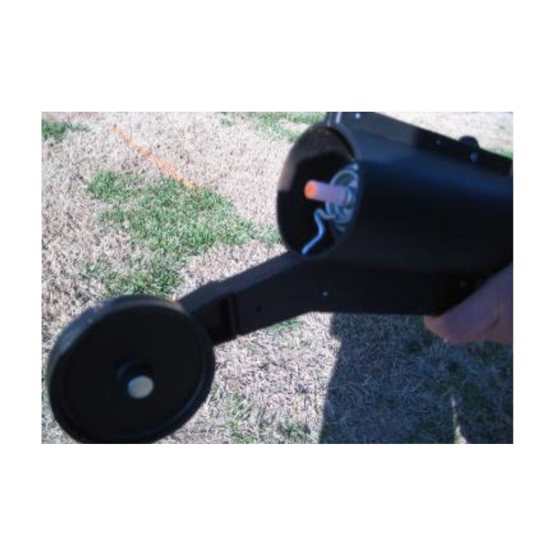 Aerosol can spray wand for golf course markings.