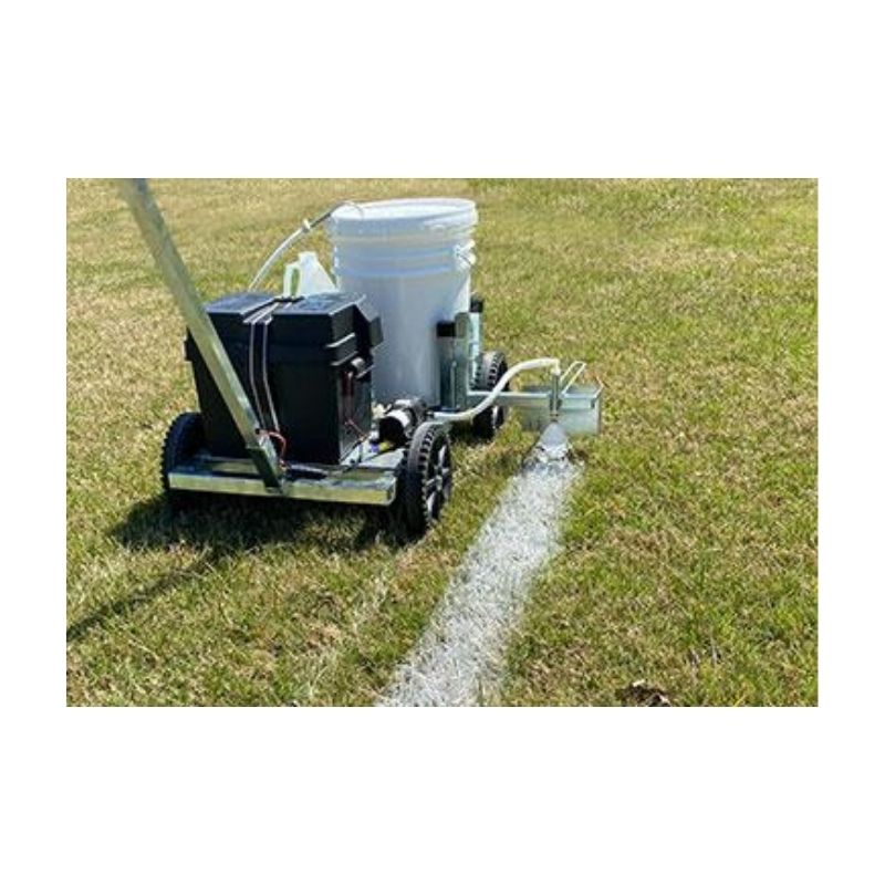 Lower Or Higher Spray Assembly To Adjust The Line Width Of Spray White Line Field Painting.