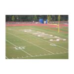 Football Field End Zone Letters