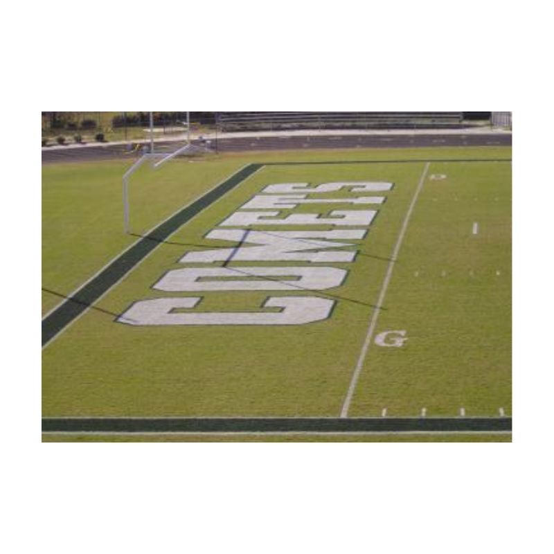 Football Field Letter Stencils.