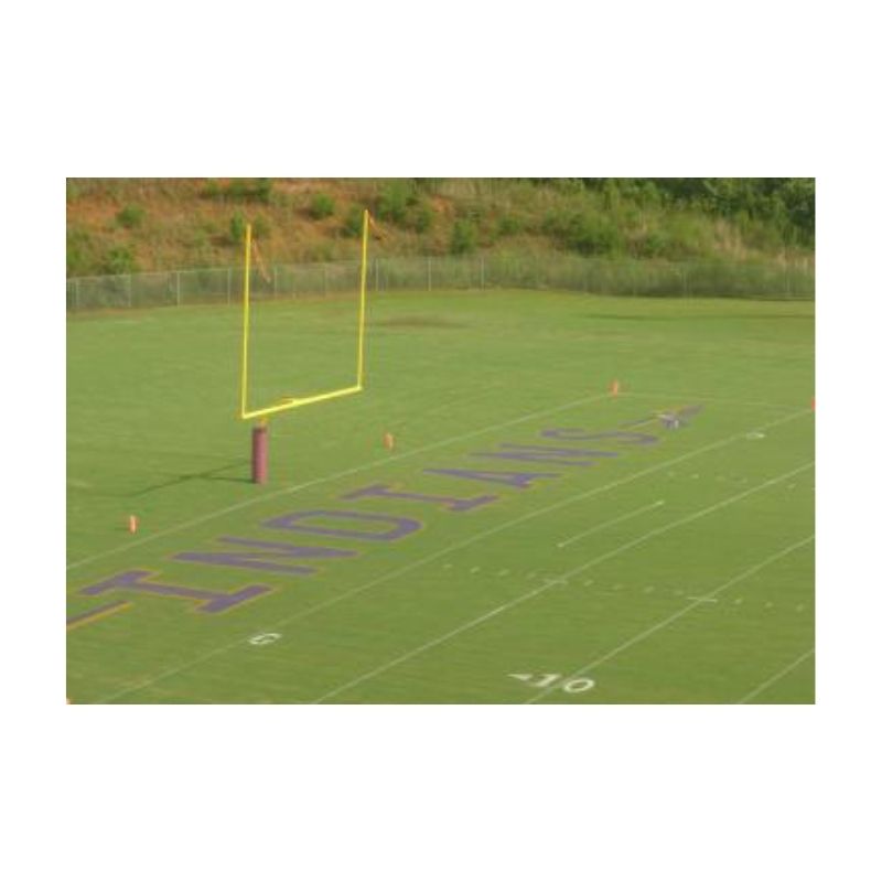 Football Endzone Letters Stencils.