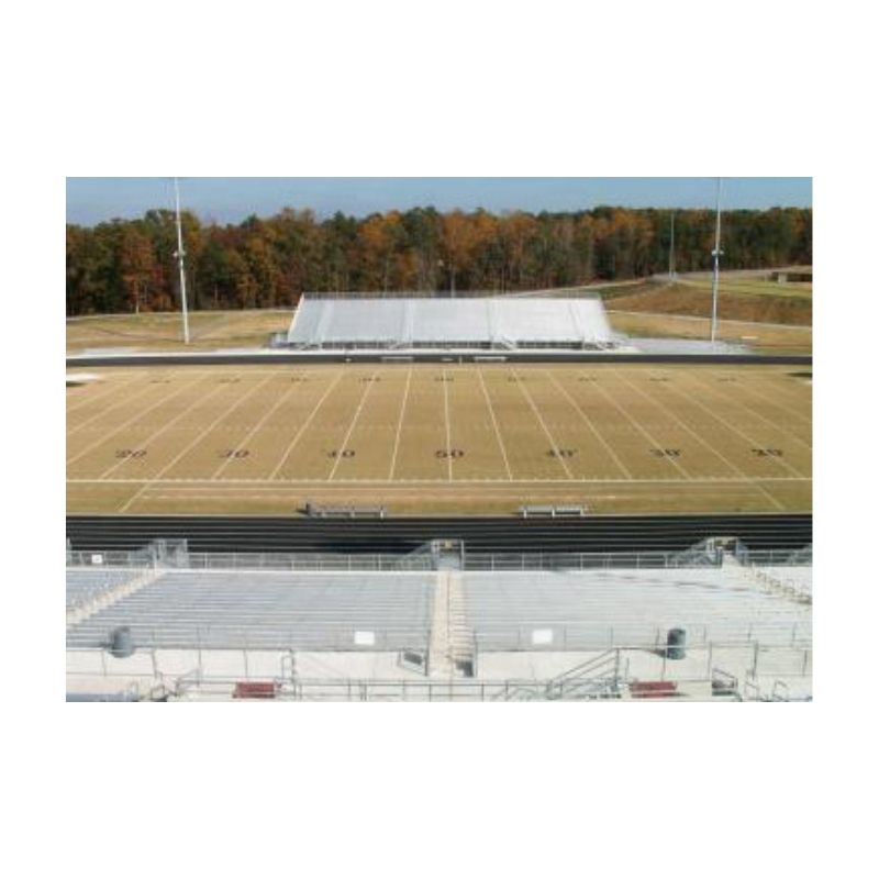 Football Number Stencil Kit Painted With Aerosol Field Marking Paint.