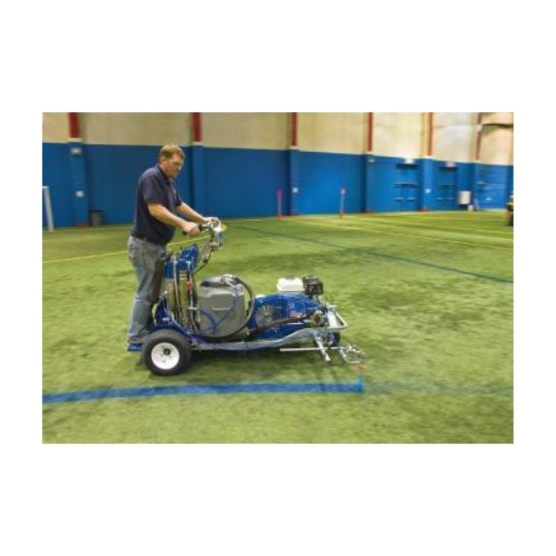 Ride On Self Propelled Traffic Lines Athletic Field Striping Machine.