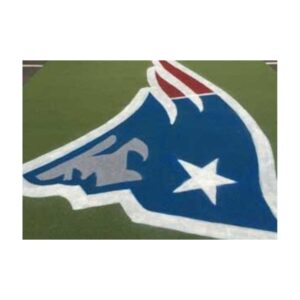 Custom Logo Stencils Bright Color Paint For Super Bowl Special Event Party.