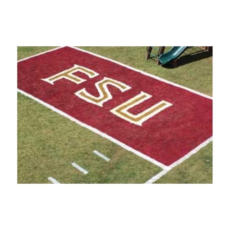 College Logo Stencil Colored College Field Marking Paint