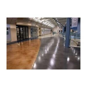 Lithium Based Concrete Stain Concrete Slab Floors On Site Masonry.