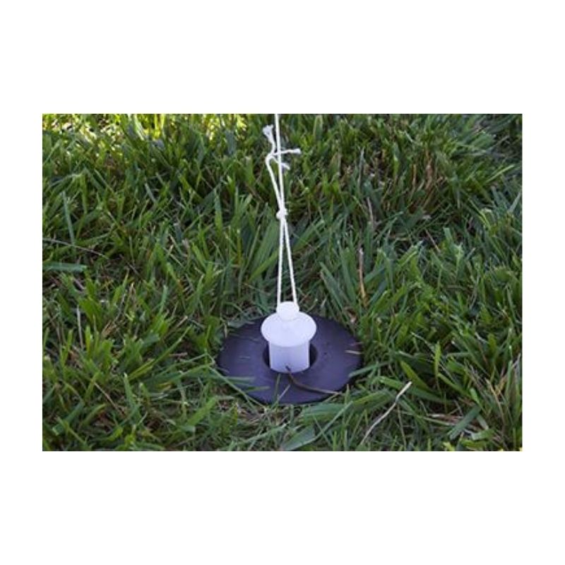 Pull Stringh From One Ground Socket To Another.