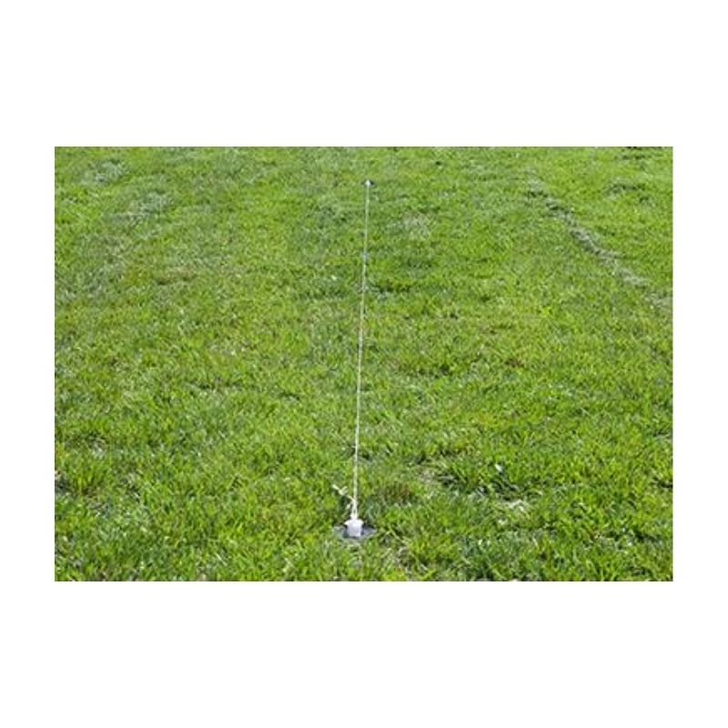 Paint Straight Lines On Baseball Field.