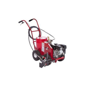Newstripe 4400 Airless spray machine to paint lines on soccer football grass athletic fields concrete asphalt road surfaces.