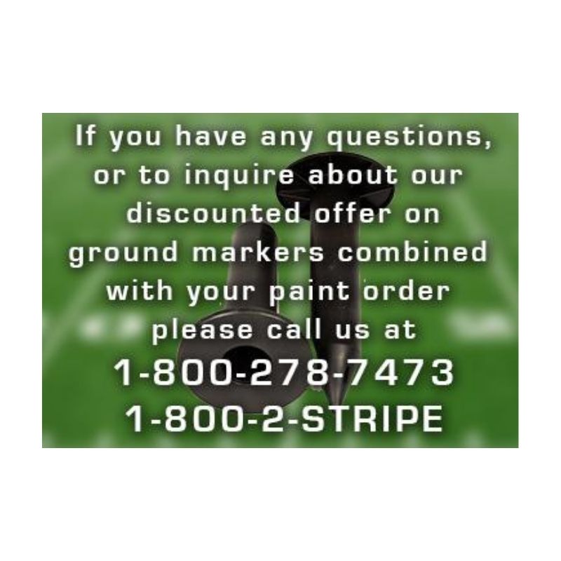 Smart Mark Ground Sockets Football Field Plastic Sockets.