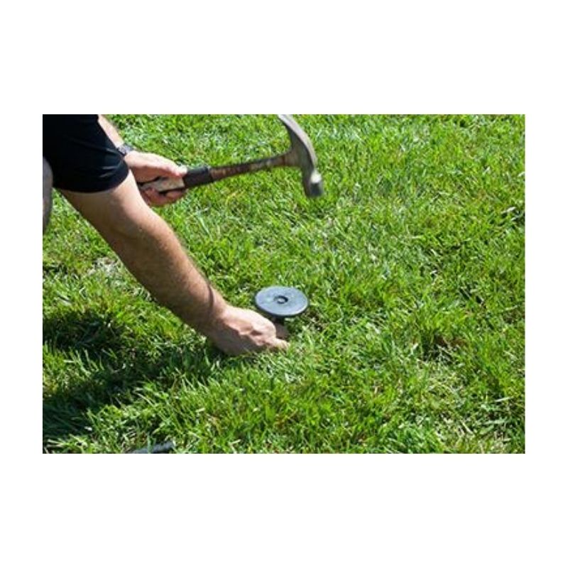 Plastic Tough Football Field Marker Ground Sockets.