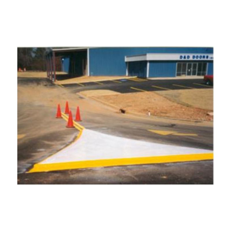 Cold Applied Liquid Thermoplastic Traffic Paint.