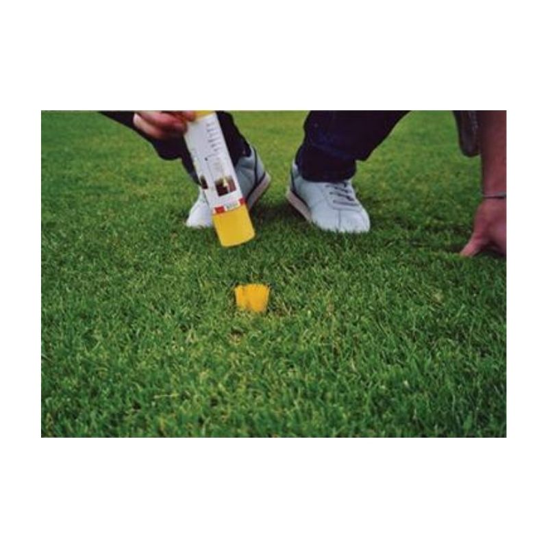 Push Marker In Ground To The Proper Depth.