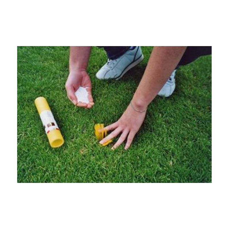 Pour Sand Between The Tufts Filaments Plastic Ground Athletic Field Markers.