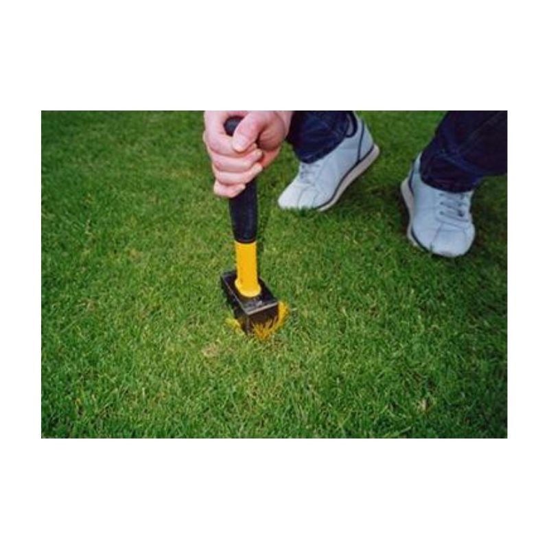 Athletic Field Markers Final Step Installation