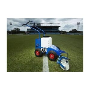 Battery Power Electric Powered Soccer Football Athletic Field Marking Paint Striping Machine .