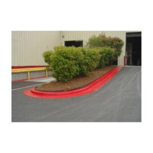 Red Curb Paint Concrete.