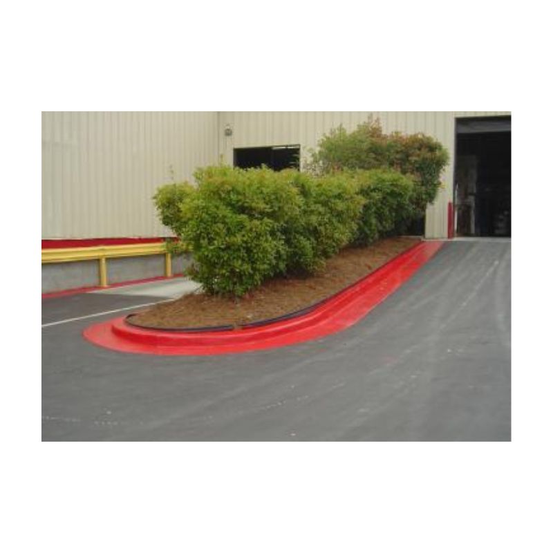 Red Curb Paint Concrete.