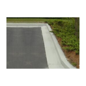 Gray Street Road Curb Paint Concrete Asphalt.