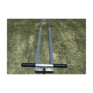 Aluminum Sled Professional Use Stencil Template Spray Paint Athletic Field Lines.