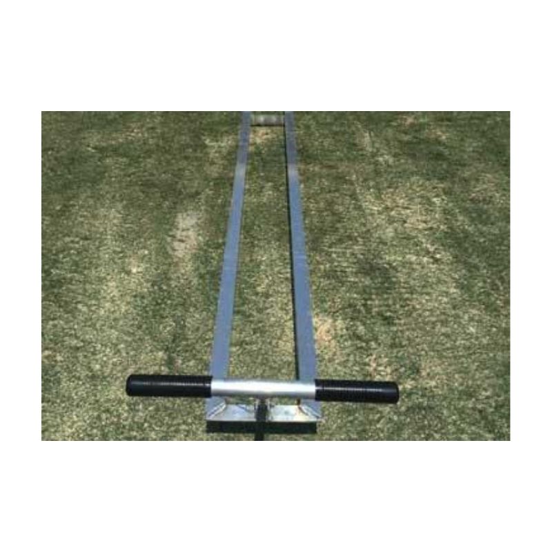 Aluminum Sled Professional Use Stencil Template Spray Paint Athletic Field Lines.