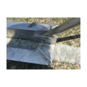 Straight Line Marking Athletic Football Fields Aluminum Sled Stencil.