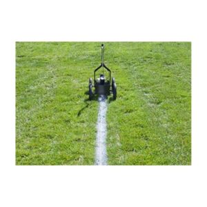 Painting Straight Lines Footbal Field Markers Ground Socket System.