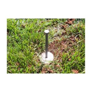 Installing Nail In Foam Football Markers