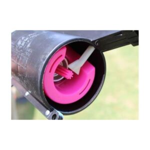 Close-Up Of A Pink Nozzle Or Sprayer Head