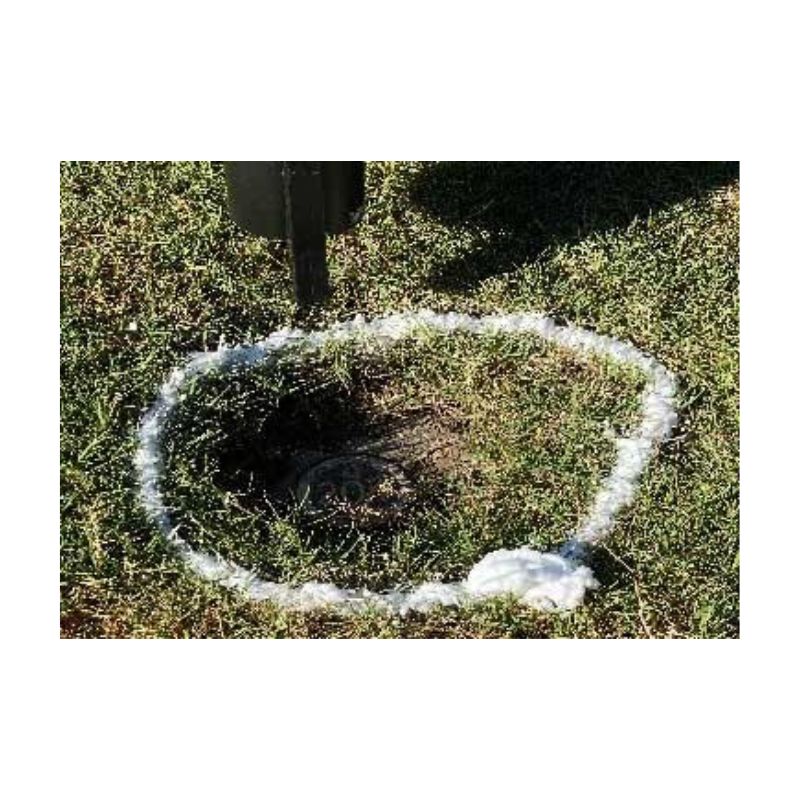 Spraying Temprary Aerosol Foam With Hand Wand.