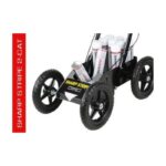 Aerosol can spray machines that sprays two cans at a time.