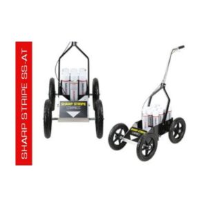 Big Wheel Extra Wide Axel All Terrain Field Marking Paint Machine For Smoother Roll